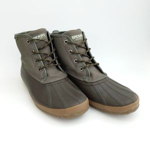 Sperry Men's Breakwater Boots - Size 11.5 - Olive Brown